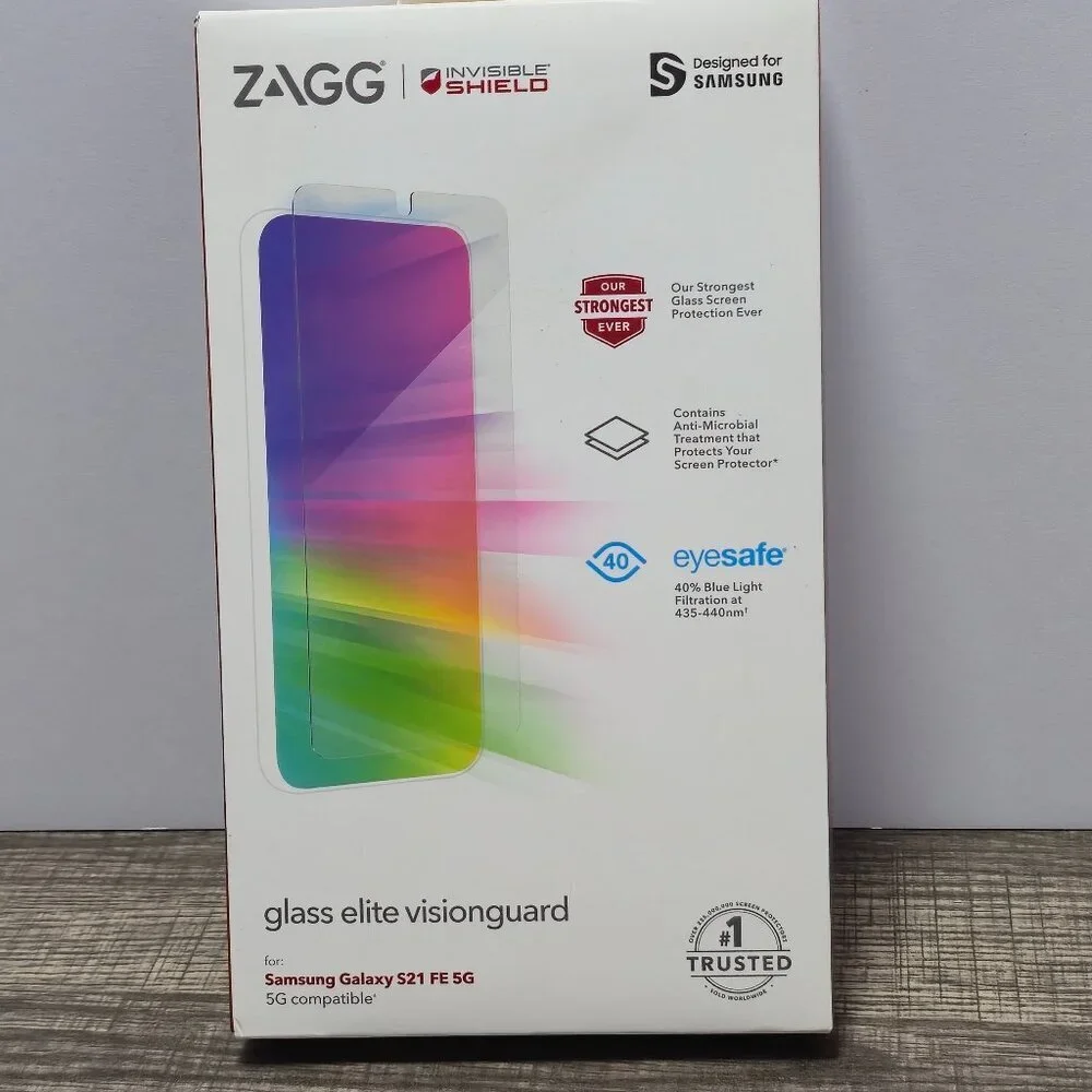 Zagg Invisible Shield GlassFusion Screen Protector Samsung S21 FE